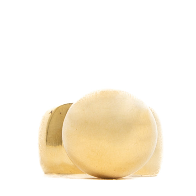 Wouters & Hendrix Gold Ball Ring - size 54