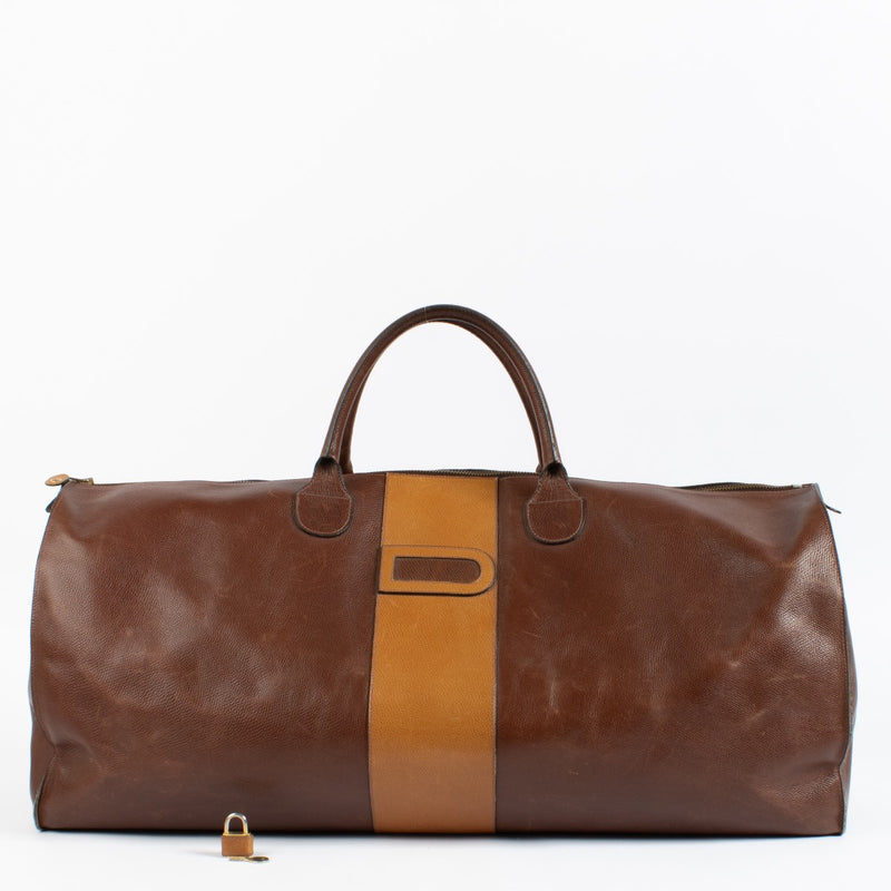 Delvaux Ravello Brown Derbey Travel Bag