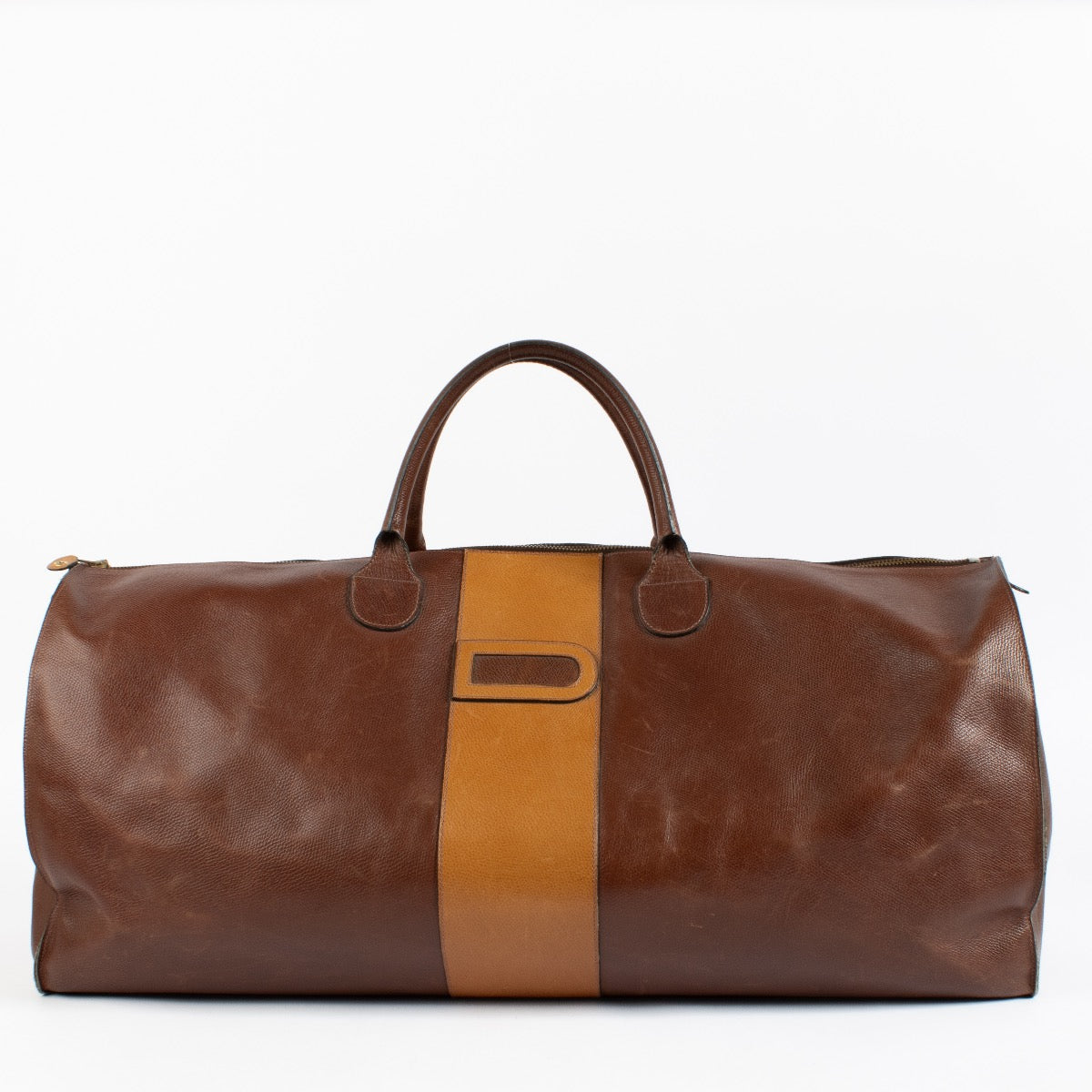 Delvaux Ravello Brown Derbey Travel Bag