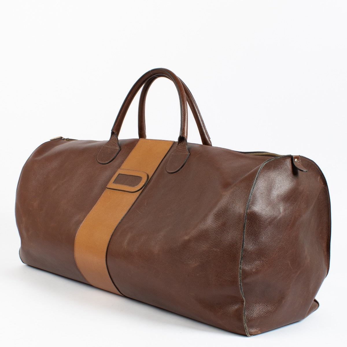 Delvaux Ravello Brown Derbey Travel Bag