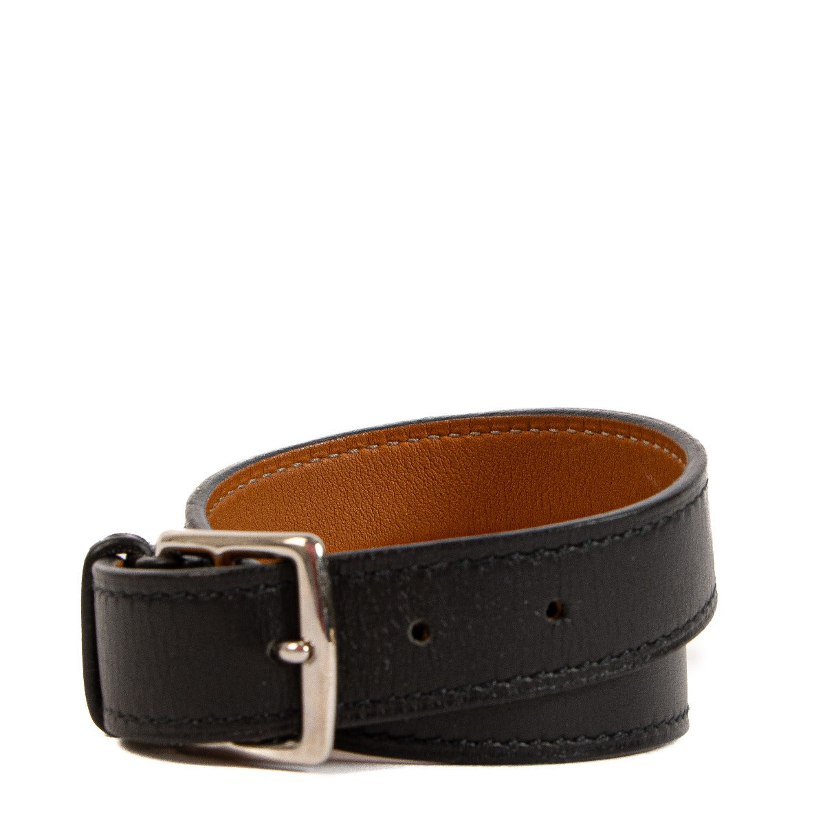 Hermès Etriviere Black Chamonix Double Tour Bracelet
