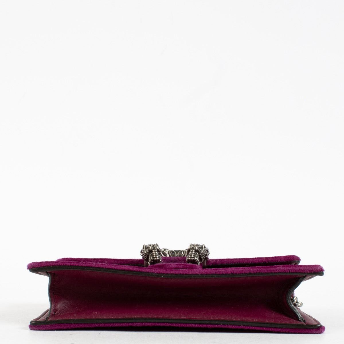 Authentic Second Hand Gucci Purple Velvet Crystal Mini Dionysus Bag on Labellov.com