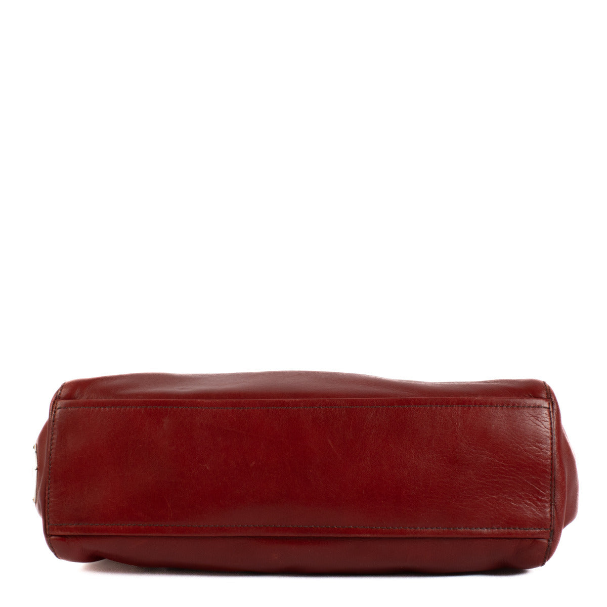 Prada Red Leather Shoulder Bag
