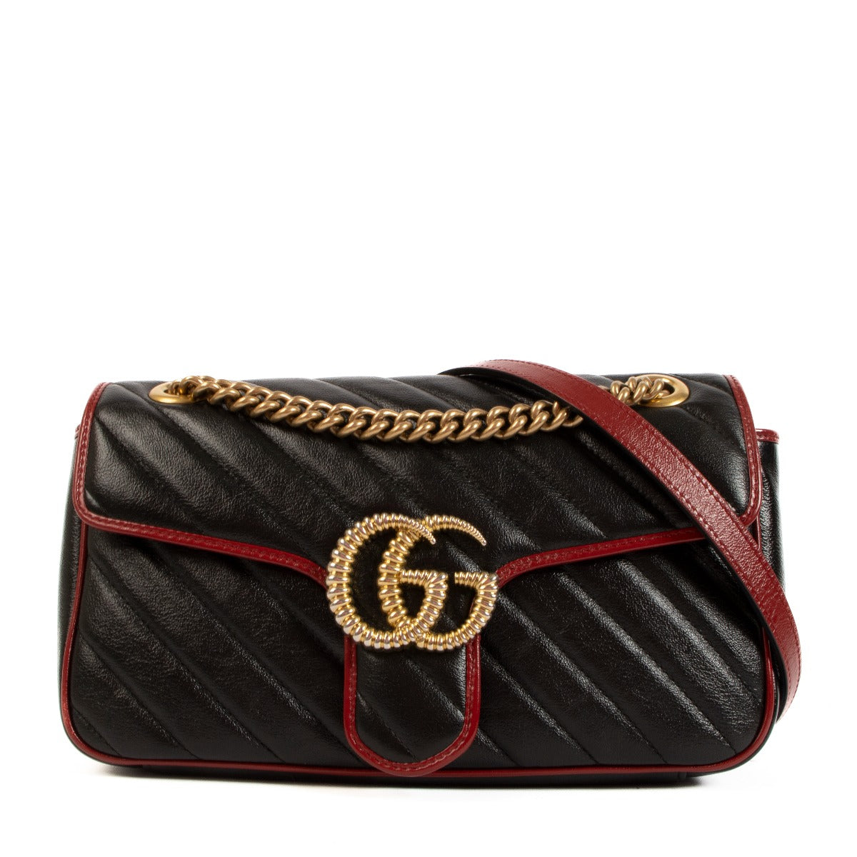 Gucci GG Marmont Small Black Crossbody Bag