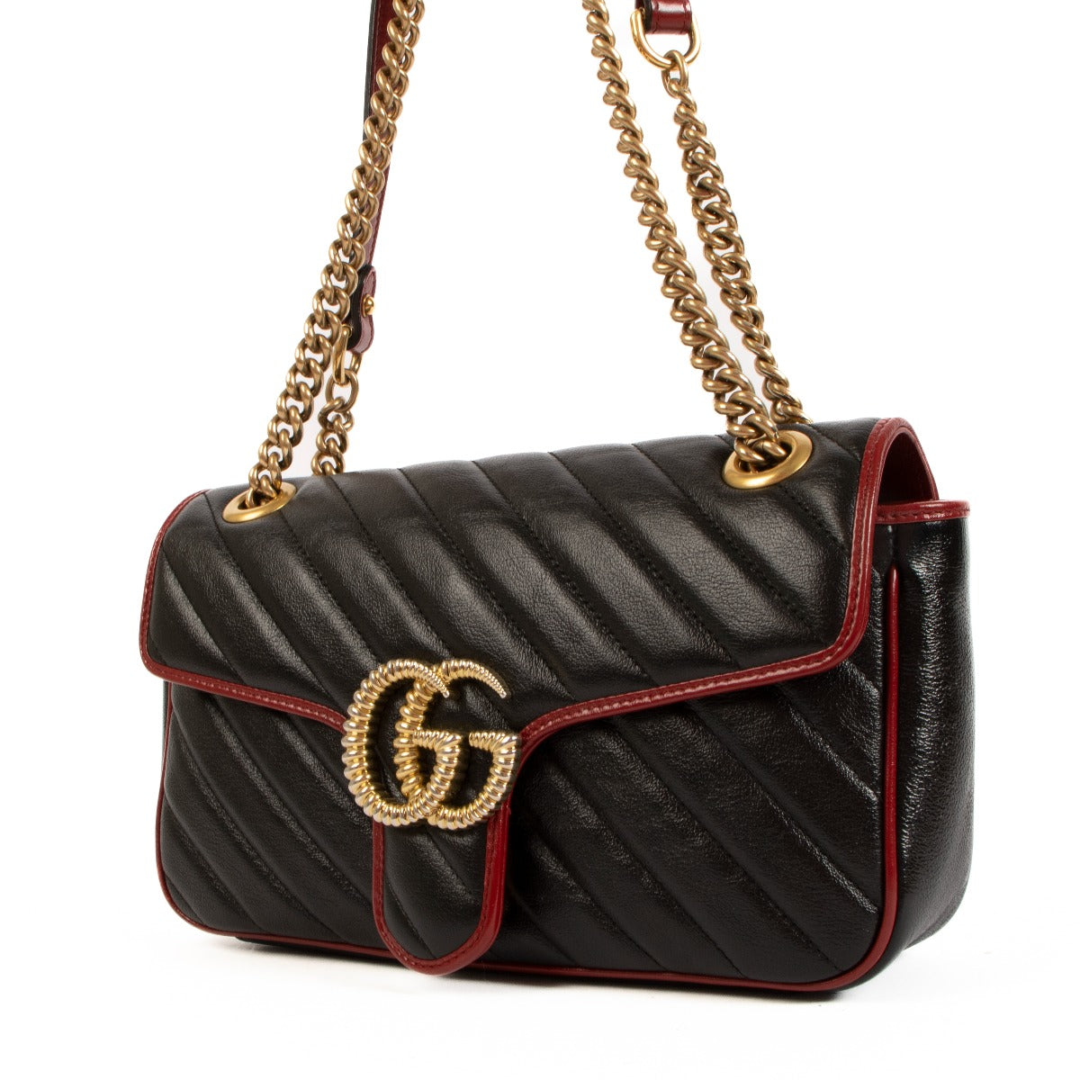 Gucci GG Marmont Small Black Crossbody Bag