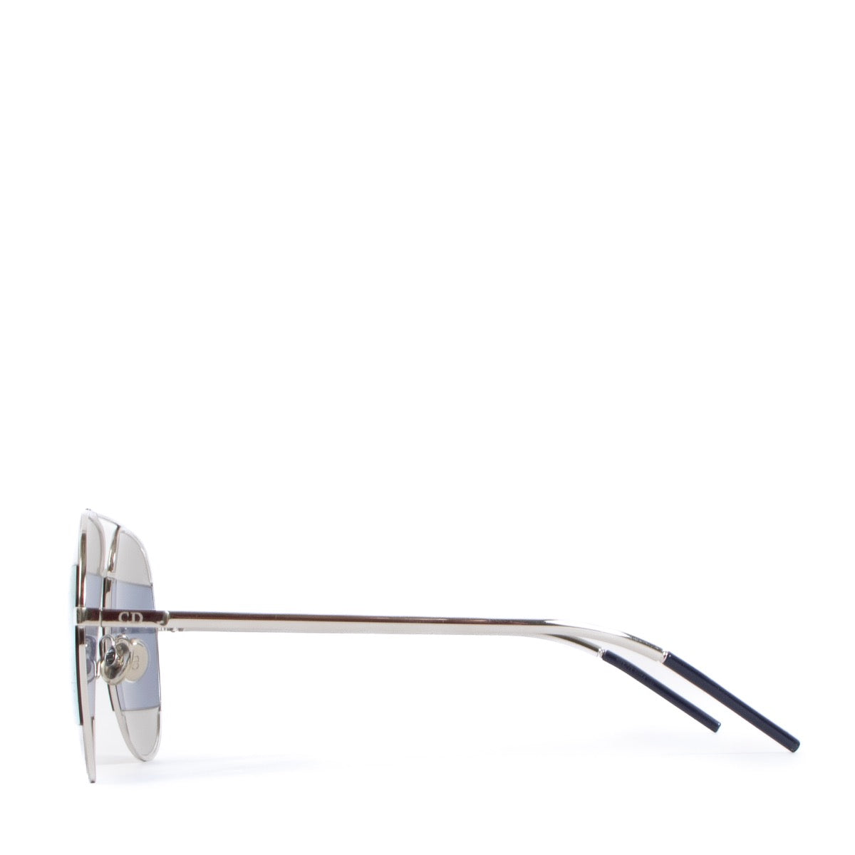 Buy an authentic Christian Dior DiorSplit1 Silver Sunglasses Bag on LabelLov.com