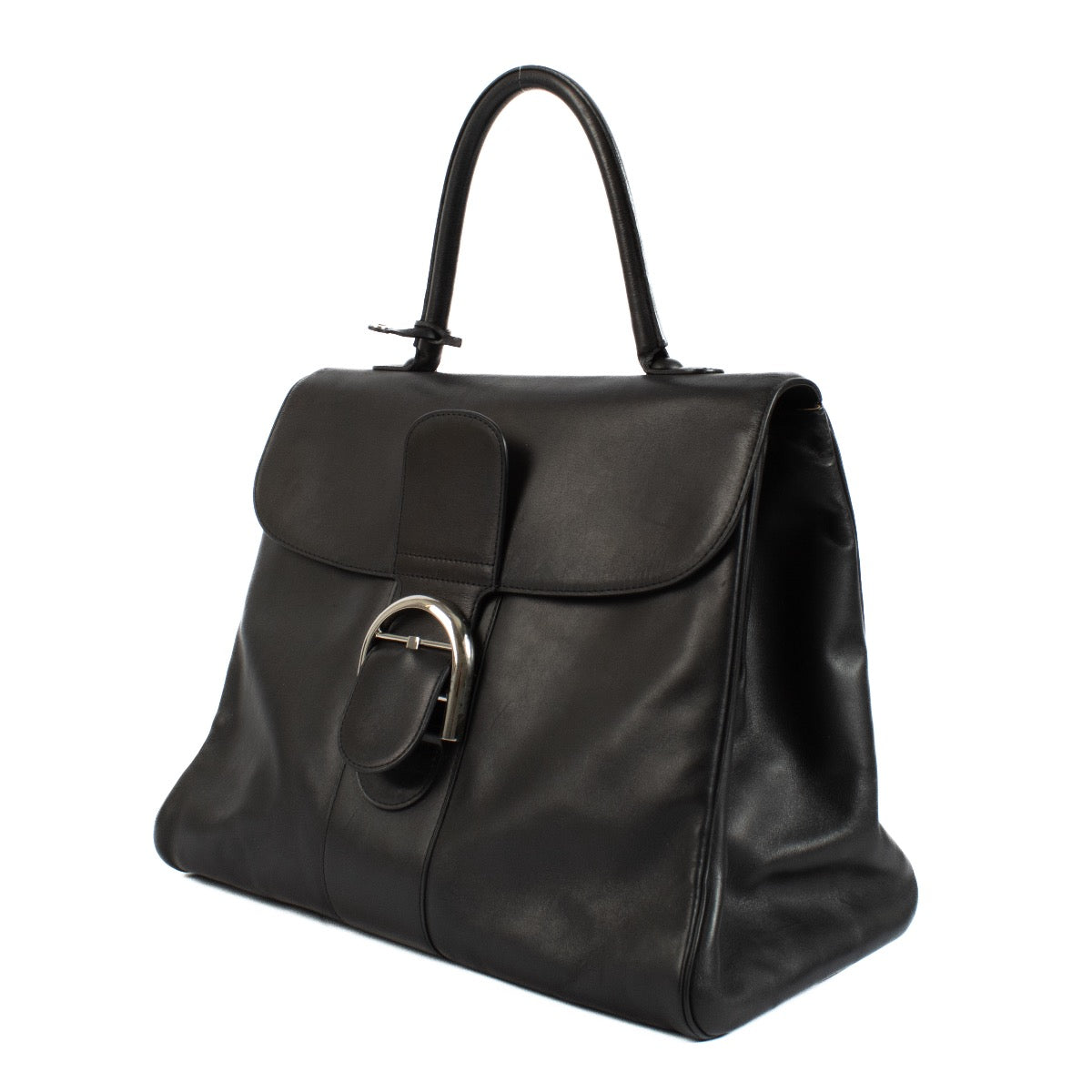 shop 100% authentic second hand Delvaux Black Brillant Souple Calf GM Bag on Labellov.com