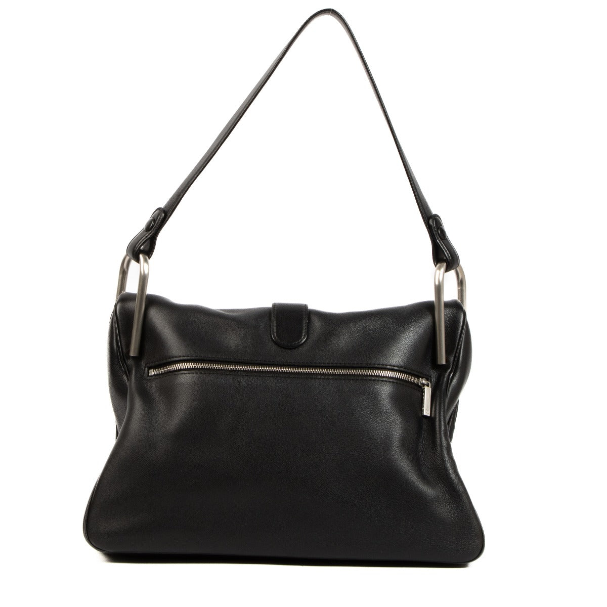 Delvaux Black Givry MM Schoudertas