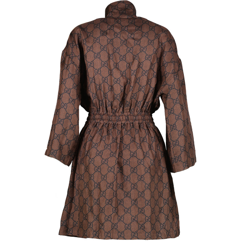 Gucci Brown Logo Dress