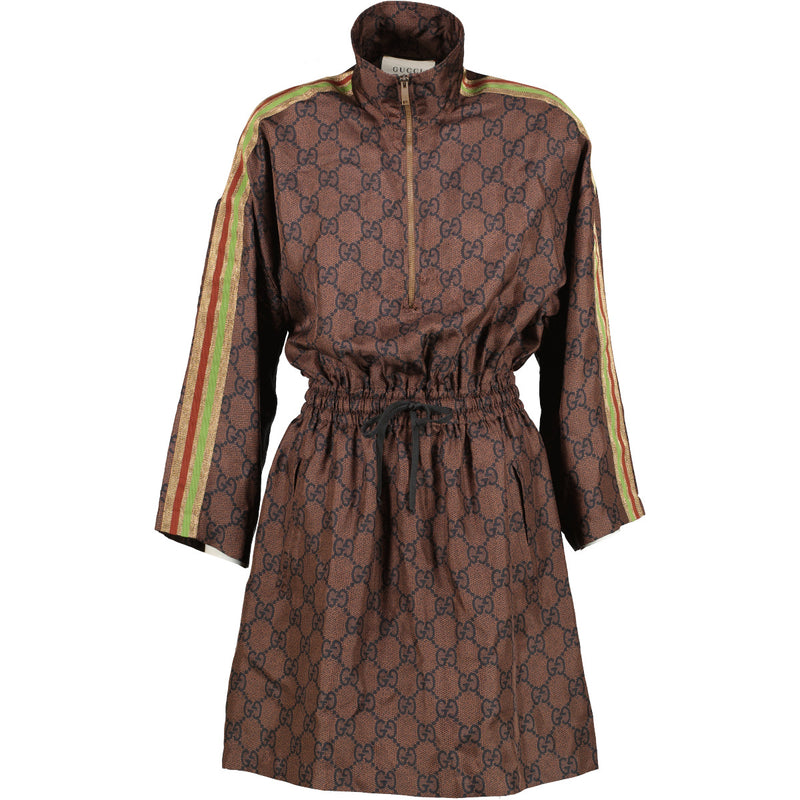 Gucci Brown Logo Dress