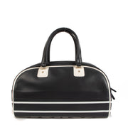 Shop safe online at Labellov in Antwerp, Brussels and Knokke this 100% authentic second hand Christian Dior Blue Leather Vibe Bowling Bag