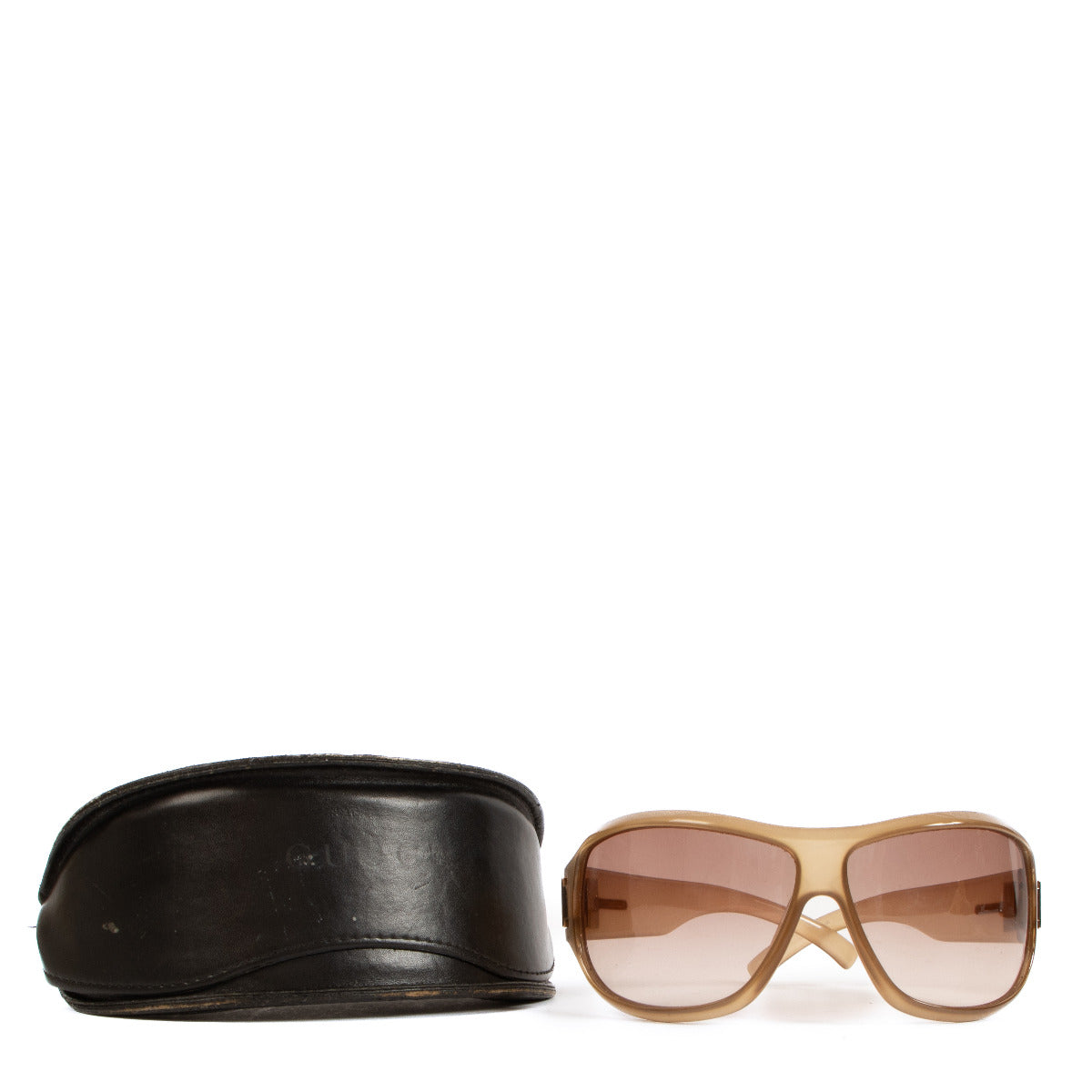 Gucci Brown Transparant Sunglasses
