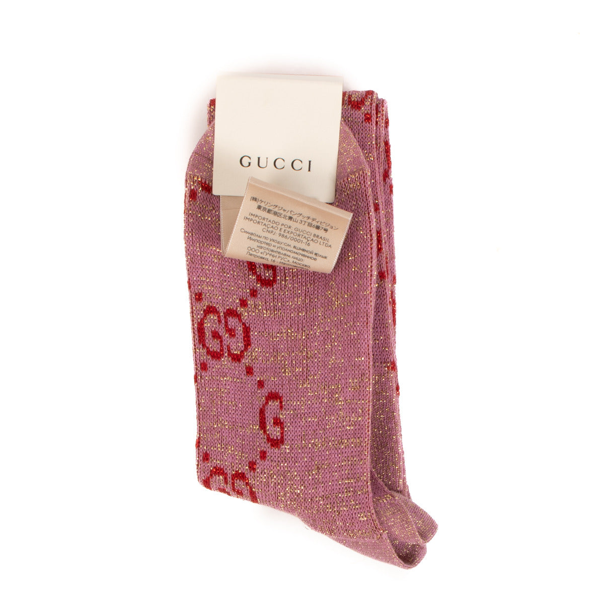 Gucci Pink Socks