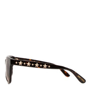 Shop safe online at Labellov in Antwerp, Brussels and Knokke these 100% authentic second hand Jimmy Choo Brown Tortoise Acetate Sunglasses