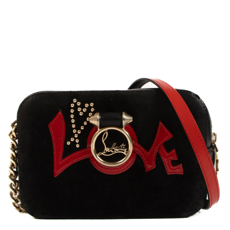 Christian Louboutin Black Rubylou Love Crossbody