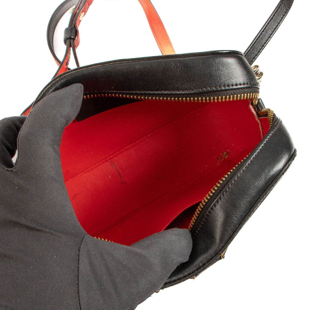 Christian Louboutin Zwarte Rubylou Love Schoudertas