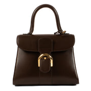 Delvaux Brown Box Brillant PM Bag