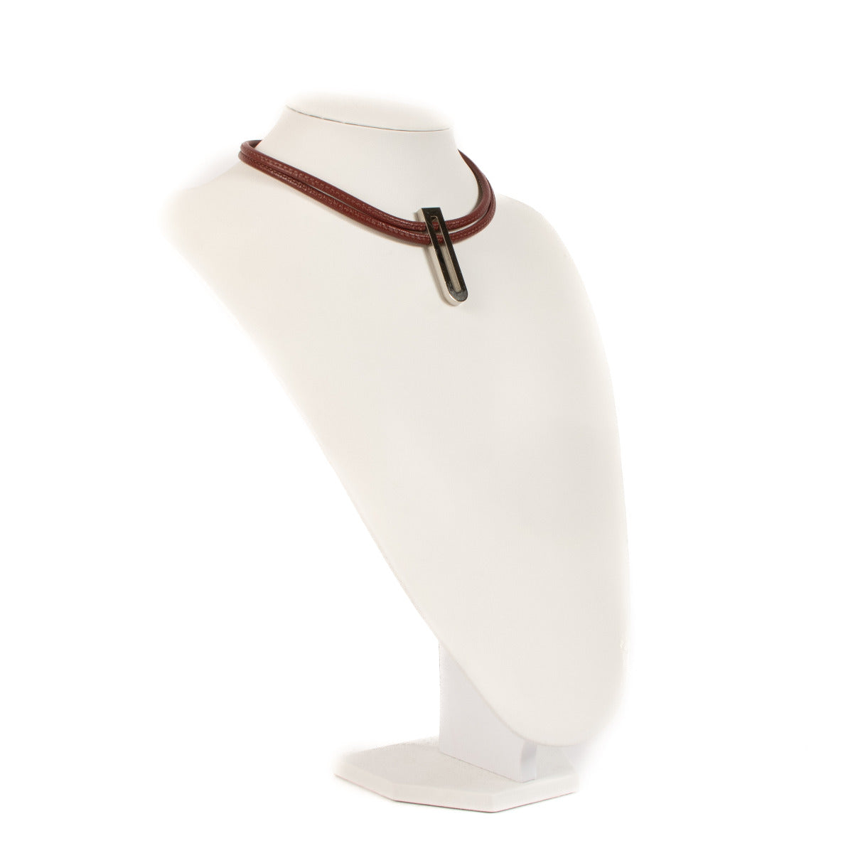 Delvaux Red D Leren Ketting
