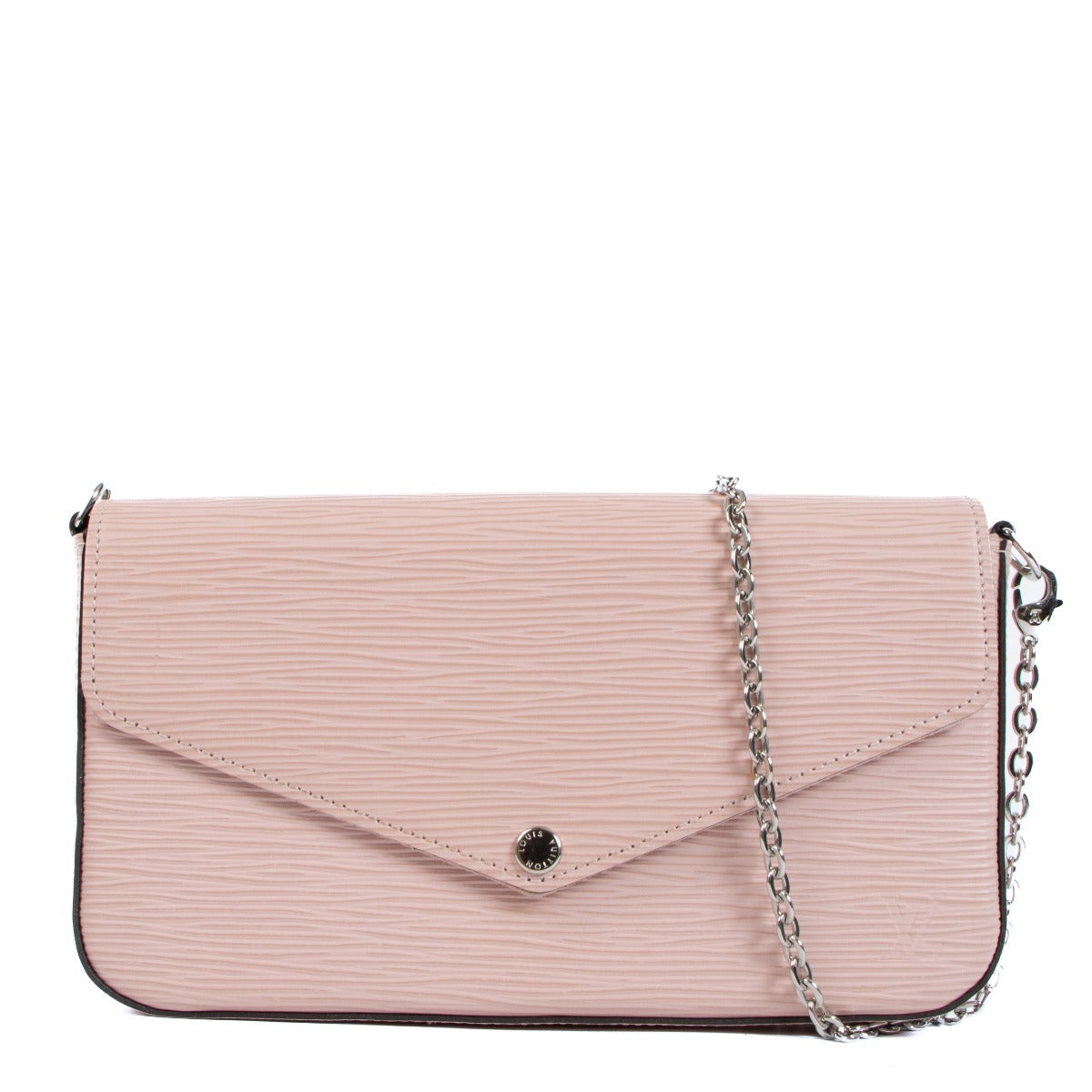 Louis Vuitton Pochette Félicie Rose Ballerine Epi Leather