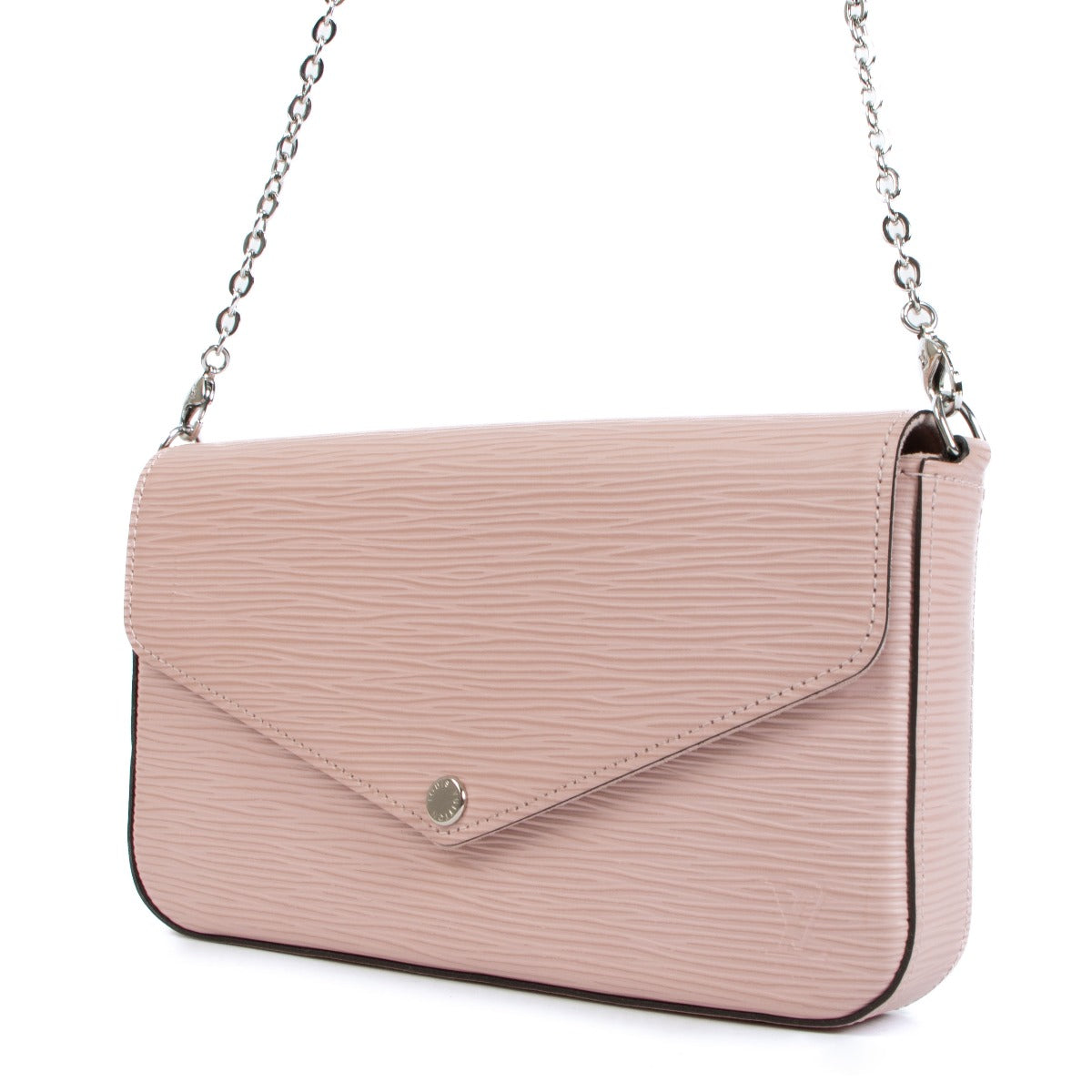 Louis Vuitton Pochette Félicie Rose Ballerine Epi Leather