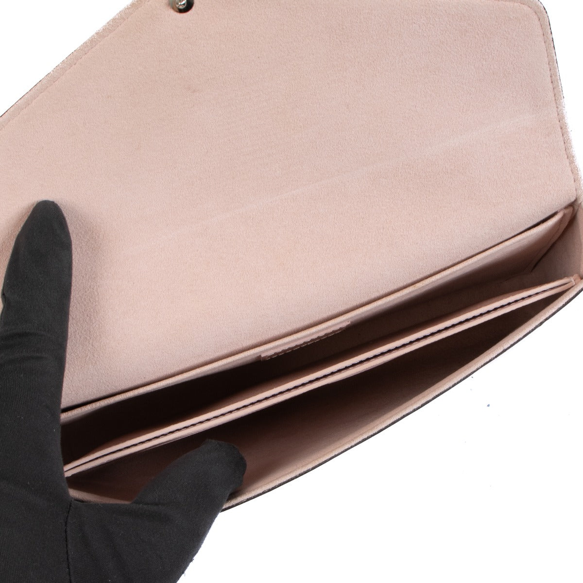 Louis Vuitton Pochette Félicie Rose Ballerine Epi Leather