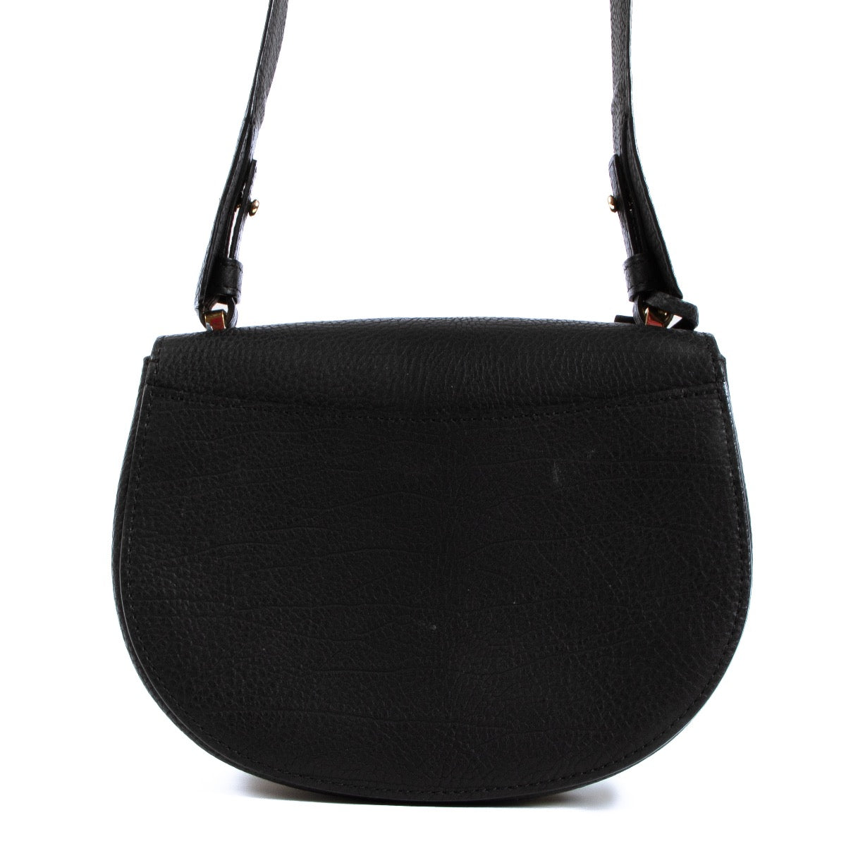 Shop safe online at Labellov in Antwerp this 100% authentic second hand Delvaux Le Mutin Black Crispy Calf Crossbody