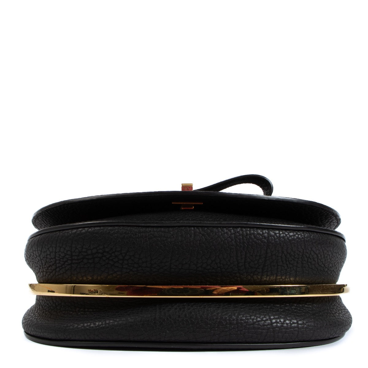 Shop safe online at Labellov in Antwerp this 100% authentic second hand Delvaux Le Mutin Black Crispy Calf Crossbody