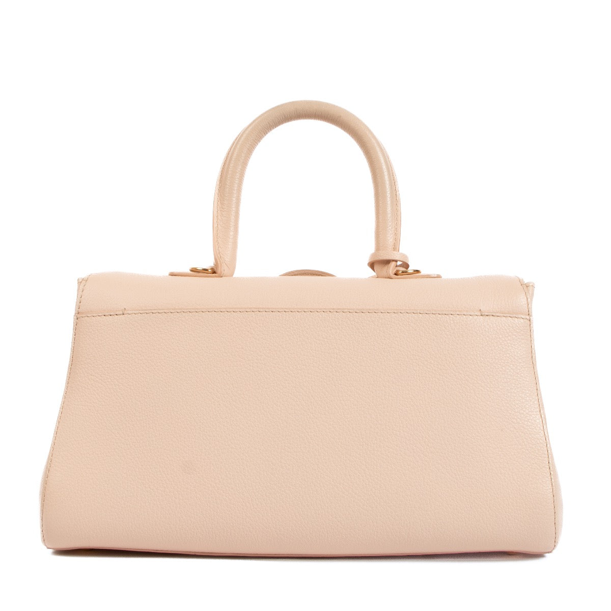 Shop safe online at Labellov in Antwerp, Brussels and Knokke this 100% authentic second hand Delvaux Nude Sellier Brillant East/West Mini Bag