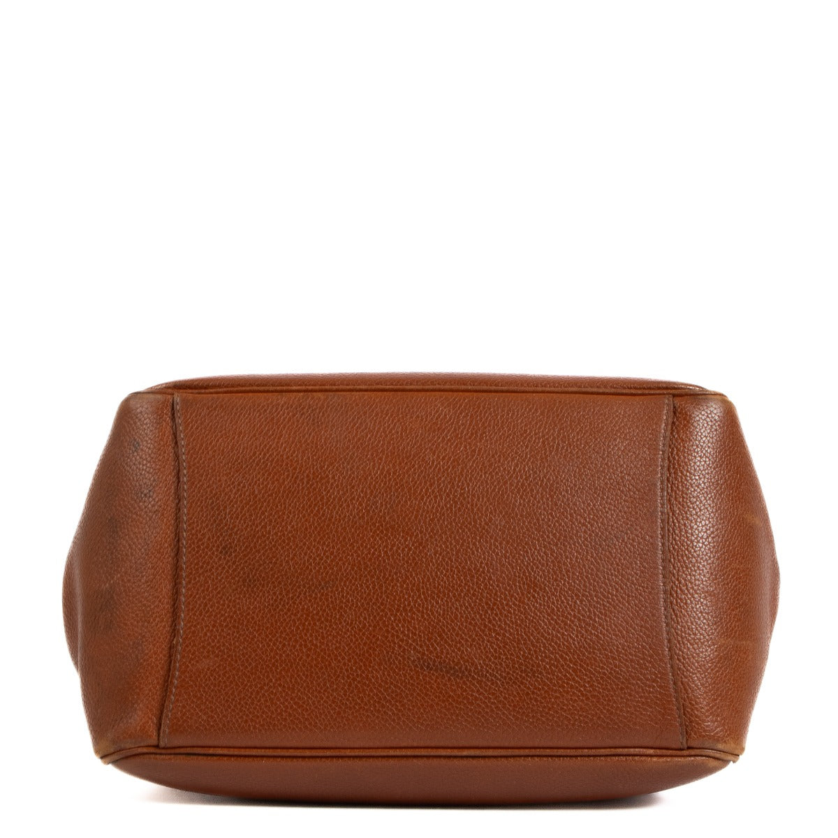 Delvaux Cognac Canter Roseau Bag