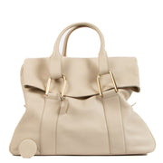 Delvaux Nude Polo Givry City Large Tote Bag