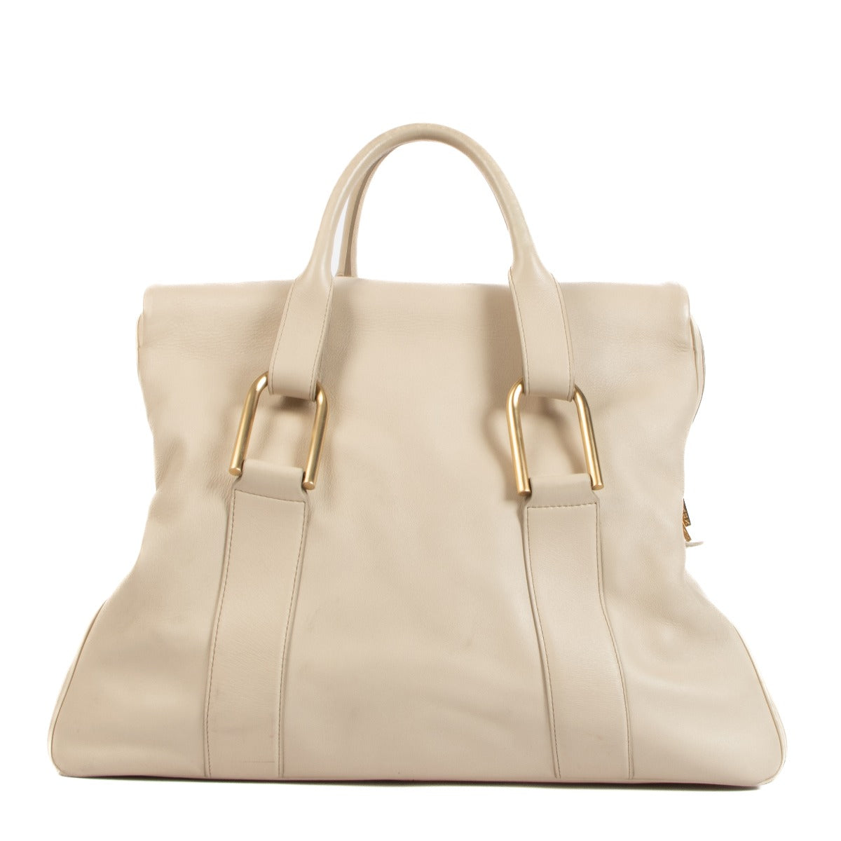 Sac fourre-tout Delvaux Nude Polo Givry City grand modèle