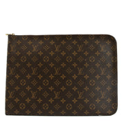 Shop safe online at Labellov in Antwerp, Brussels and Knokke this 100% authentic second hand Louis Vuitton Monogram Canvas Etui Voyager GM Laptop Case