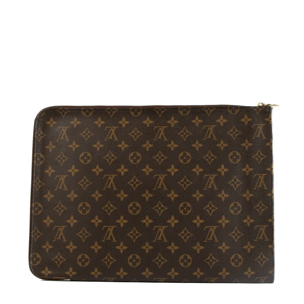 Shop safe online at Labellov in Antwerp, Brussels and Knokke this 100% authentic second hand Louis Vuitton Monogram Canvas Etui Voyager GM Laptop Case