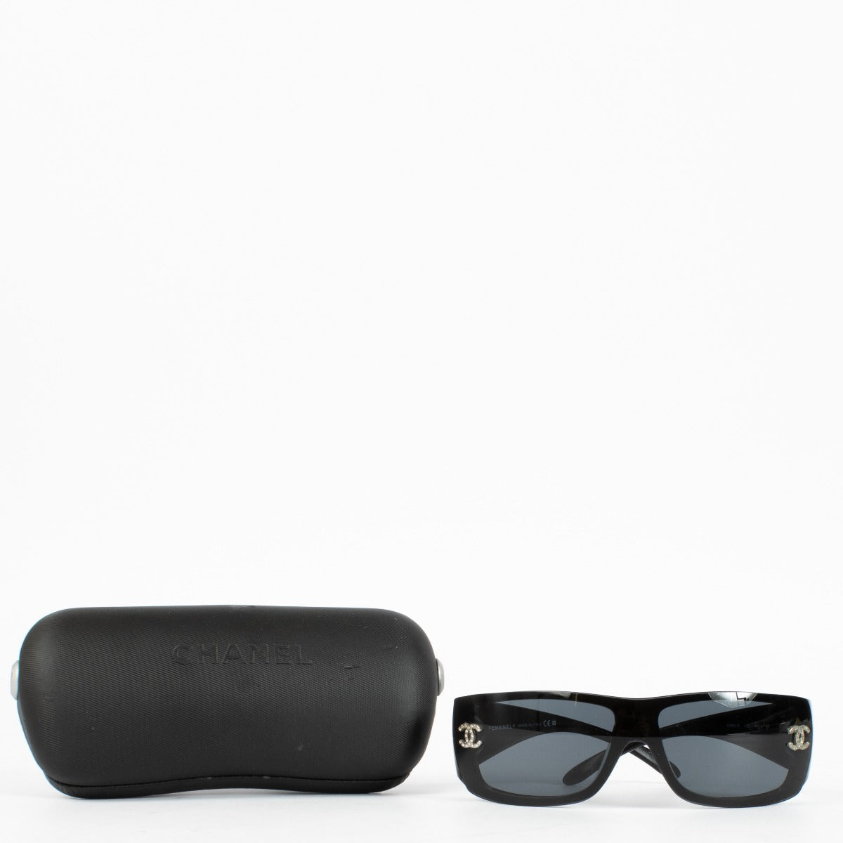 Authentic preloved Chanel Black Sunglasses on Labellov.com