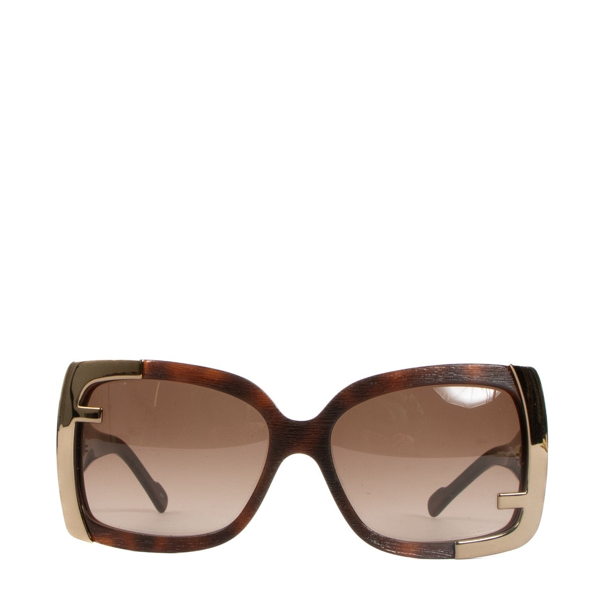 Shop safe online at Labellov in Antwerp, Brussels and Knokke these 100% authentic second hand Fendi Brown Acetate FS5117 Sunglasses