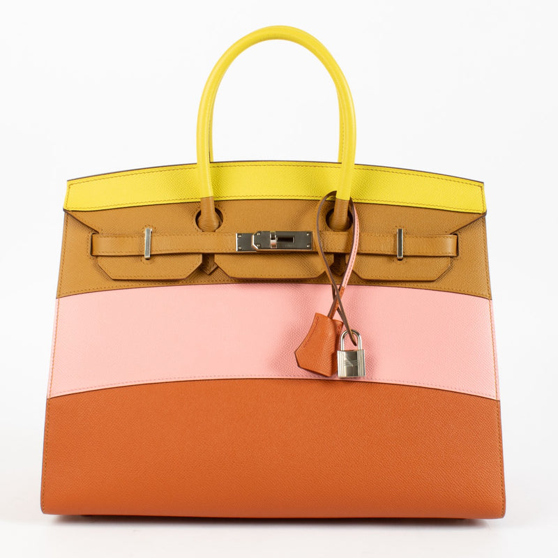 Hermès Birkin 35 Sunrise Rainbow Epsom PHW