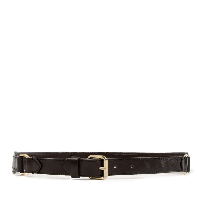Burberry Haymarket Check Belt - size 100