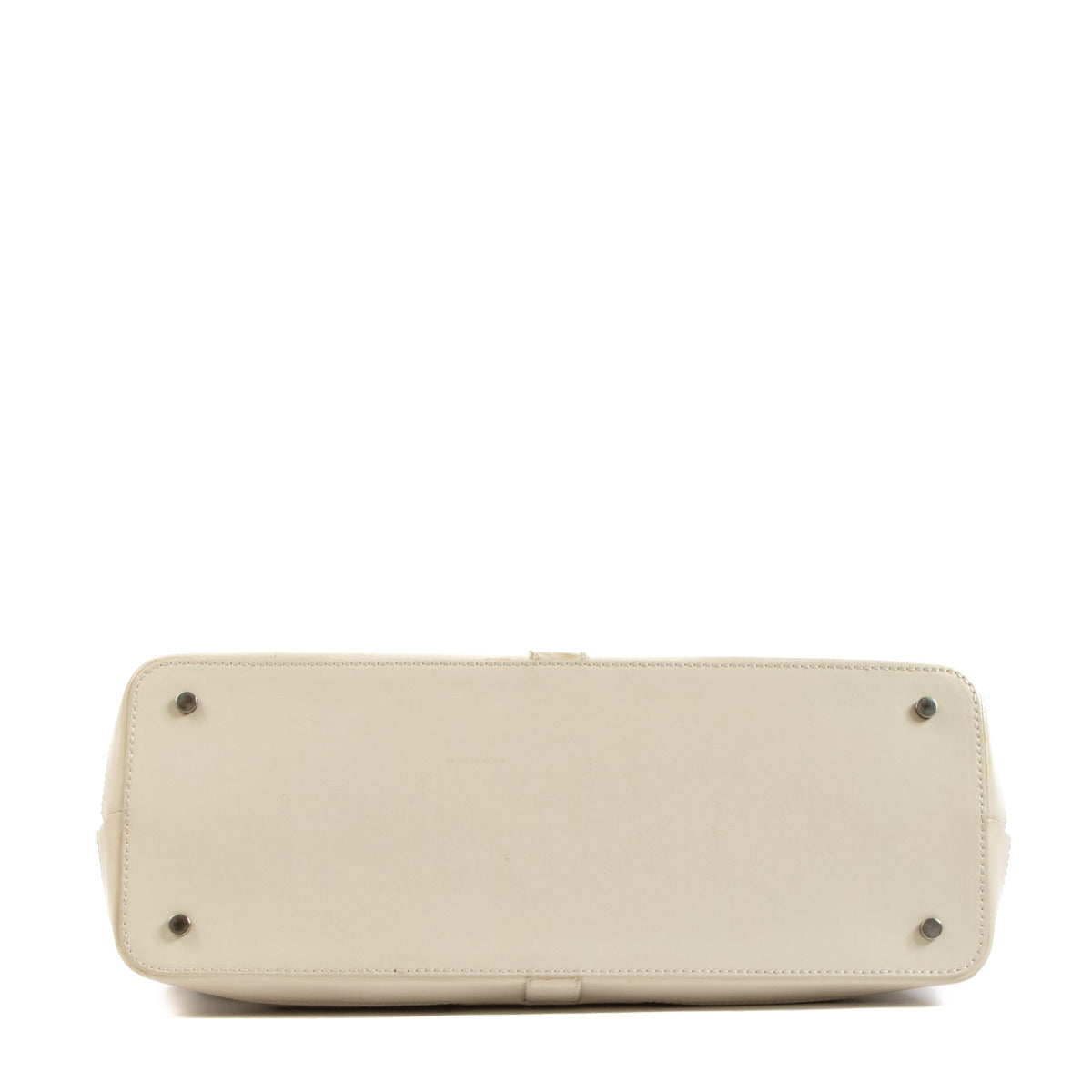 Burberry White Haymarket Check Tote Bag