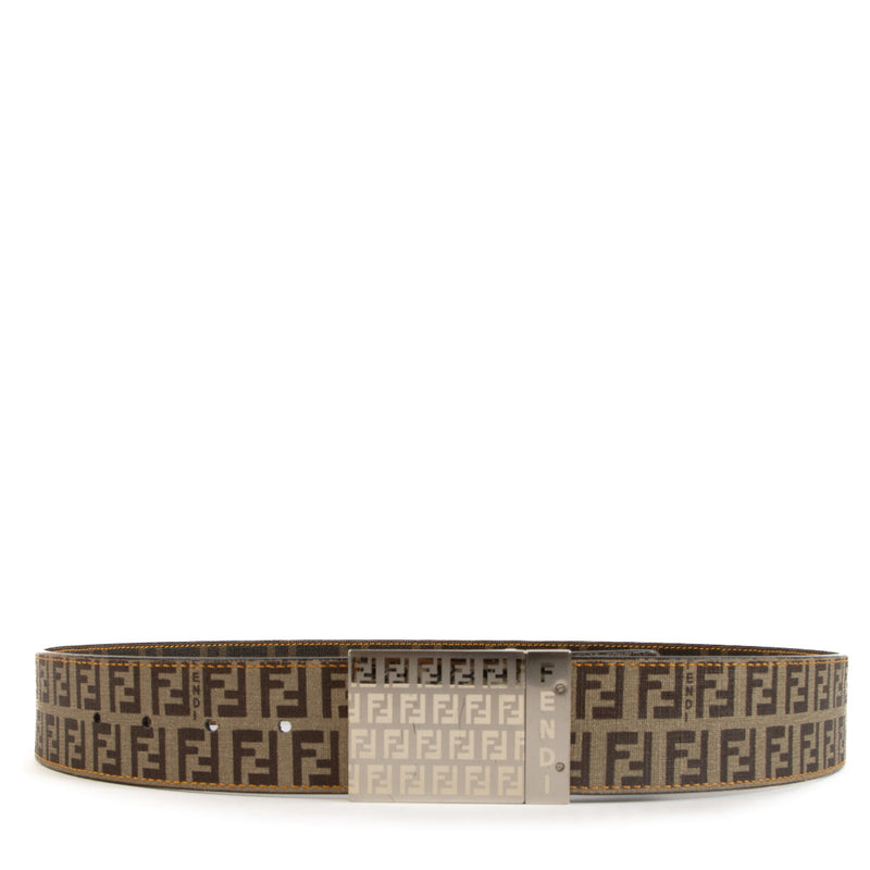 Fendi FF Reversible Leather Belt - size 95