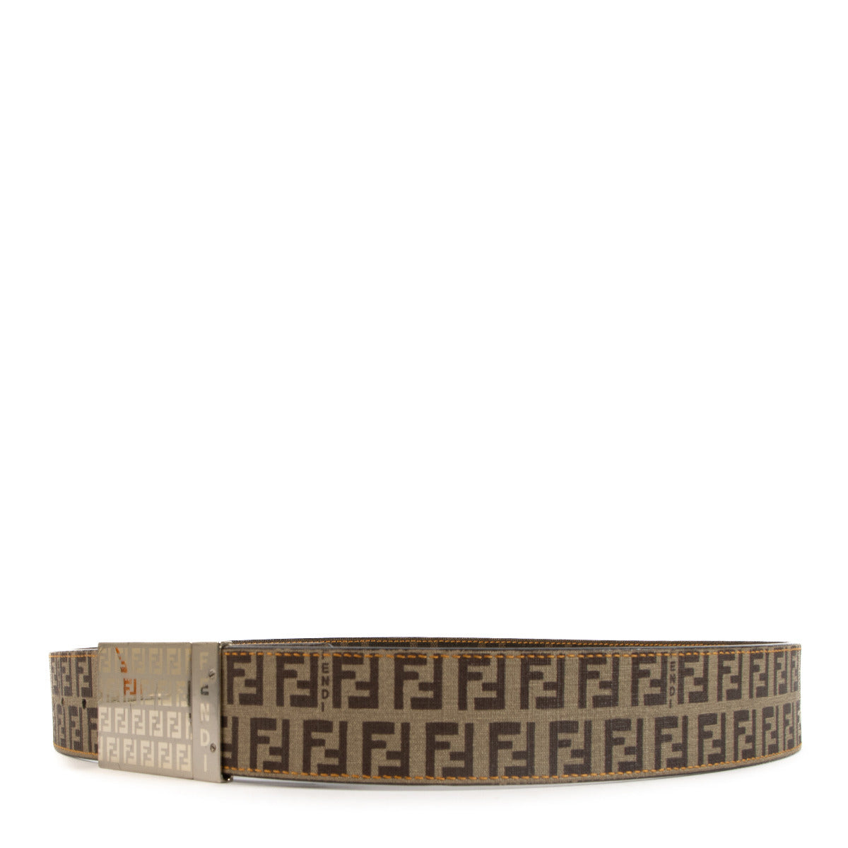 Ceinture Fendi FF réversible en cuir - taille 95