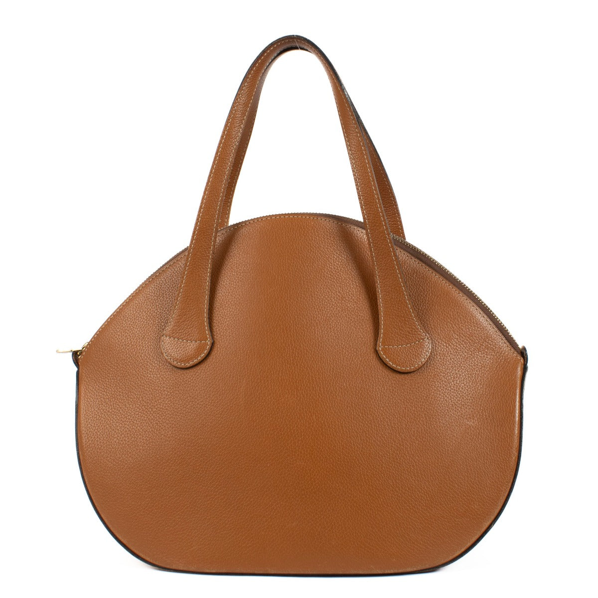 Delvaux Camel Leather Vintage Handbag