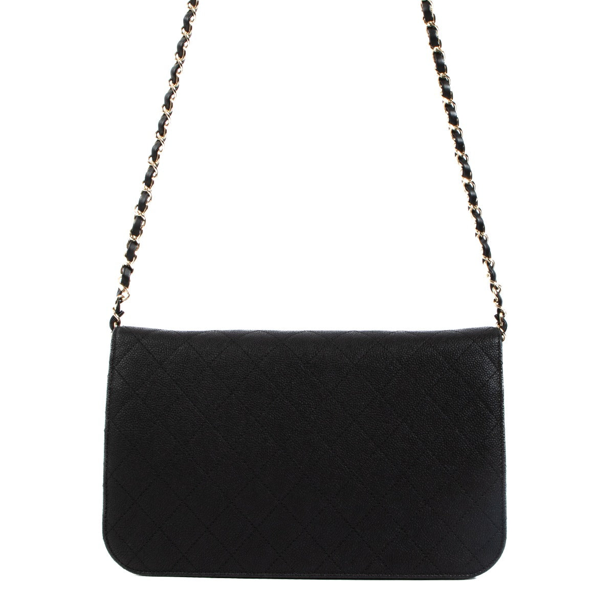 Chanel Black Caviar Leather Coco Cuba Flap Bag