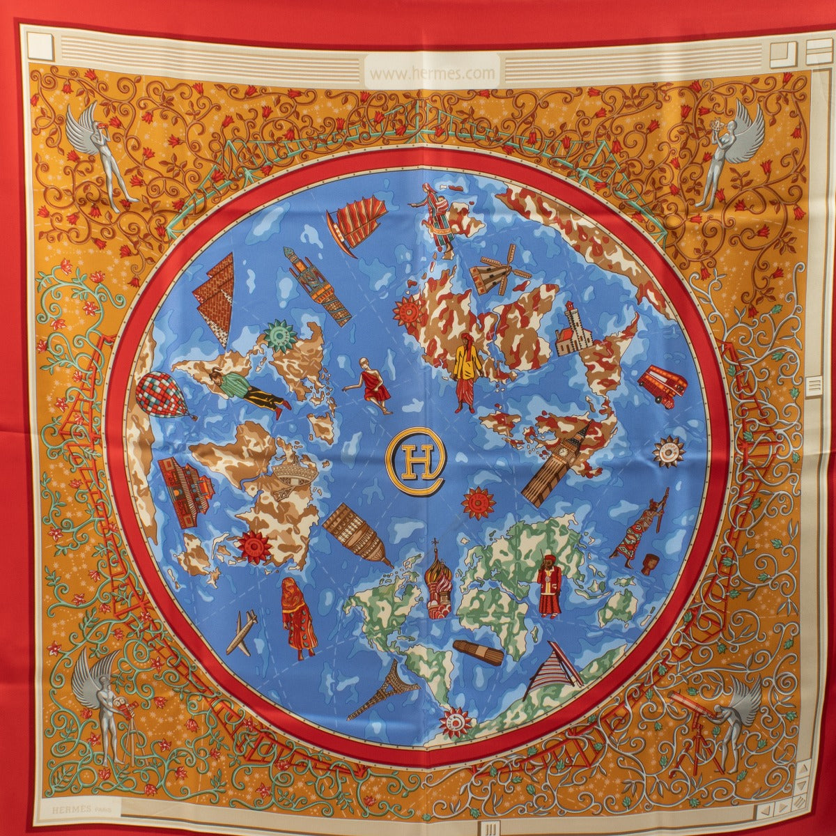 Shop 100% authentic secondhand Hermès www.hermes.com Scarf - Size 90 on Labellov.com