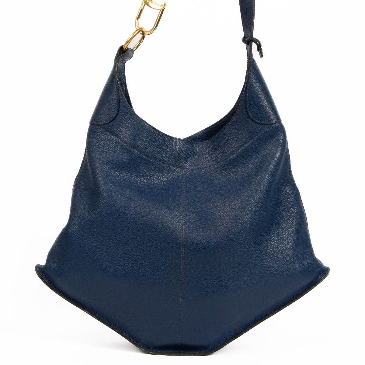 shop 100% authentic second hand Delvaux Blue Satan Shoulder Bag on Labellov.com
