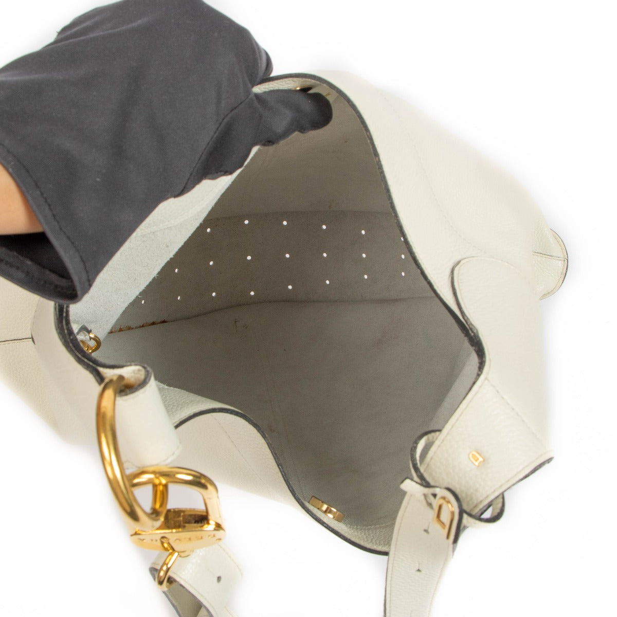 Sac à bandoulière Delvaux White Satan