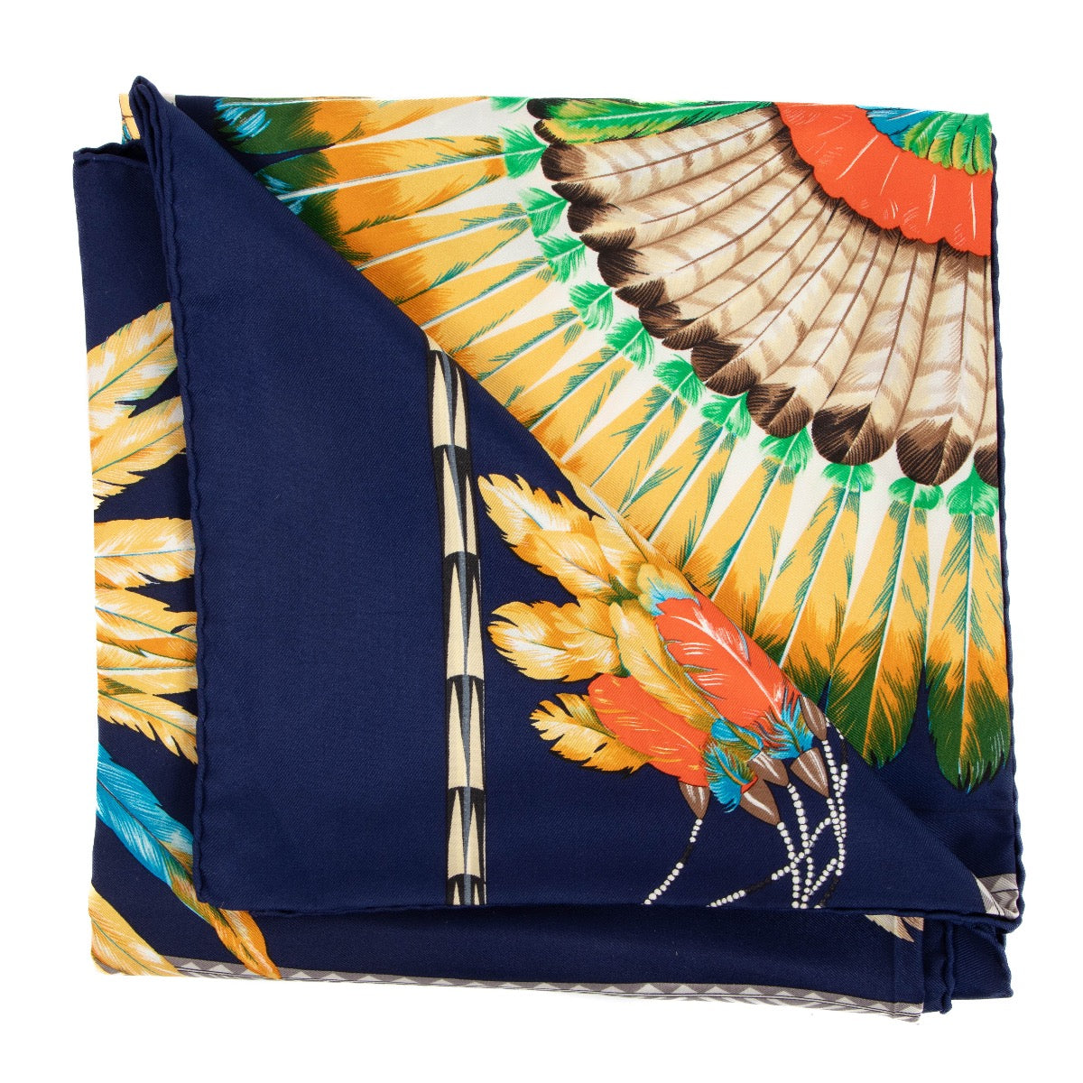 shop 100% authentic second hand Hermès Brazil Silk Scarf on Labellov.com