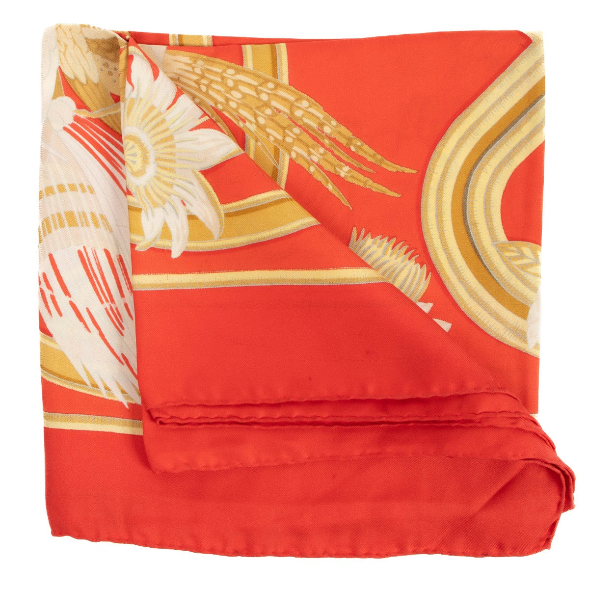 shop 100% authentic second hand Hermès Caraïbes Carré 90 Silk Scarf on Labellov.com
