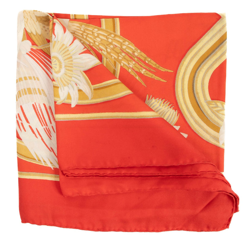 shop 100% authentic second hand Hermès Caraïbes Carré 90 Silk Scarf on Labellov.com