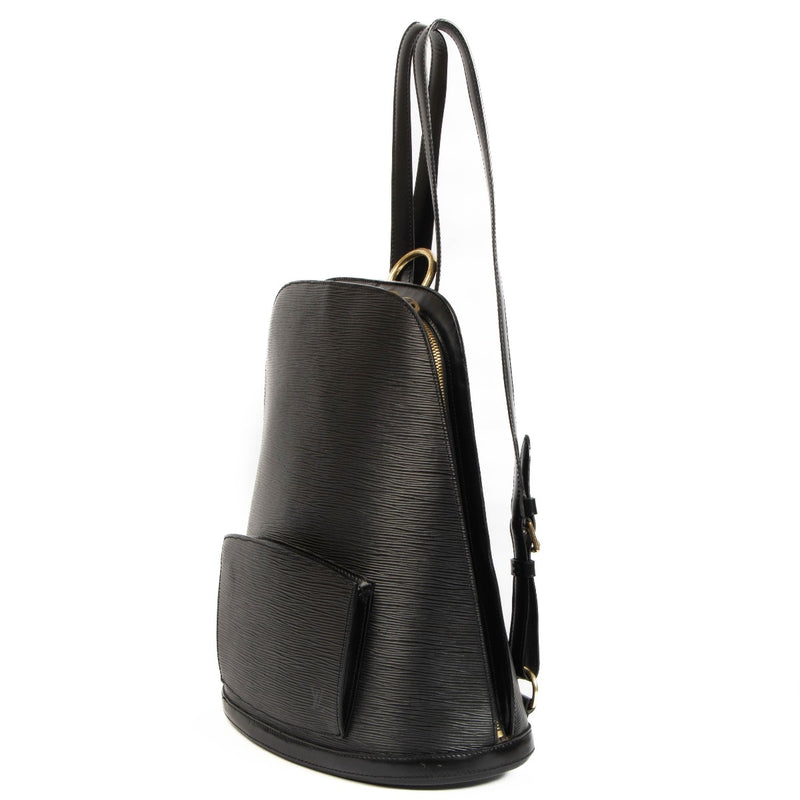Louis Vuitton Black Epi Leather Goblin Backpack