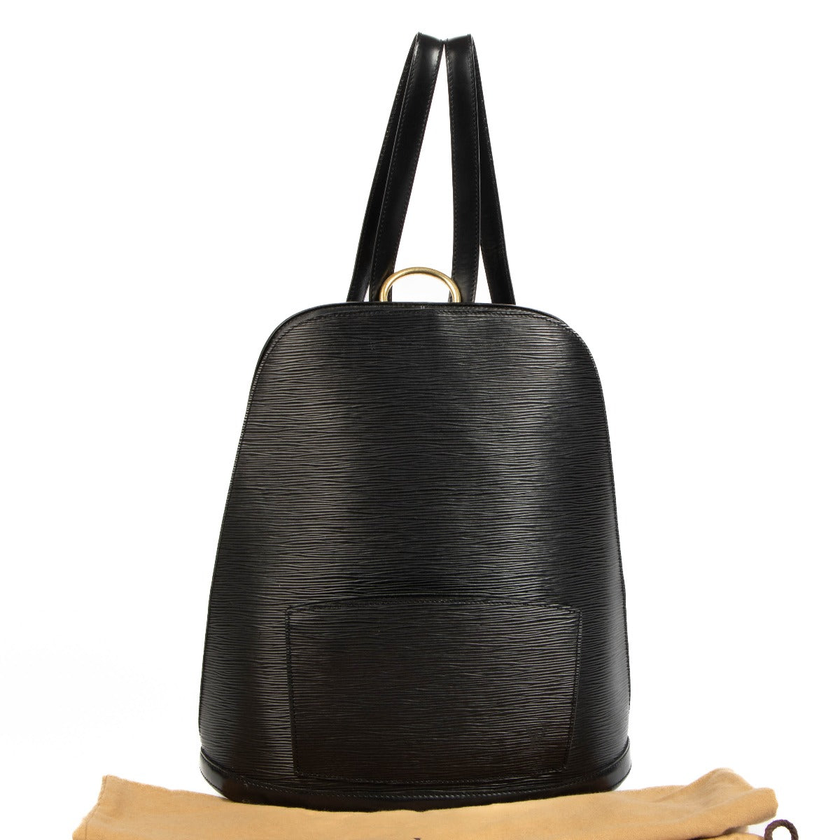 Louis Vuitton Black Epi Leather Goblin Backpack